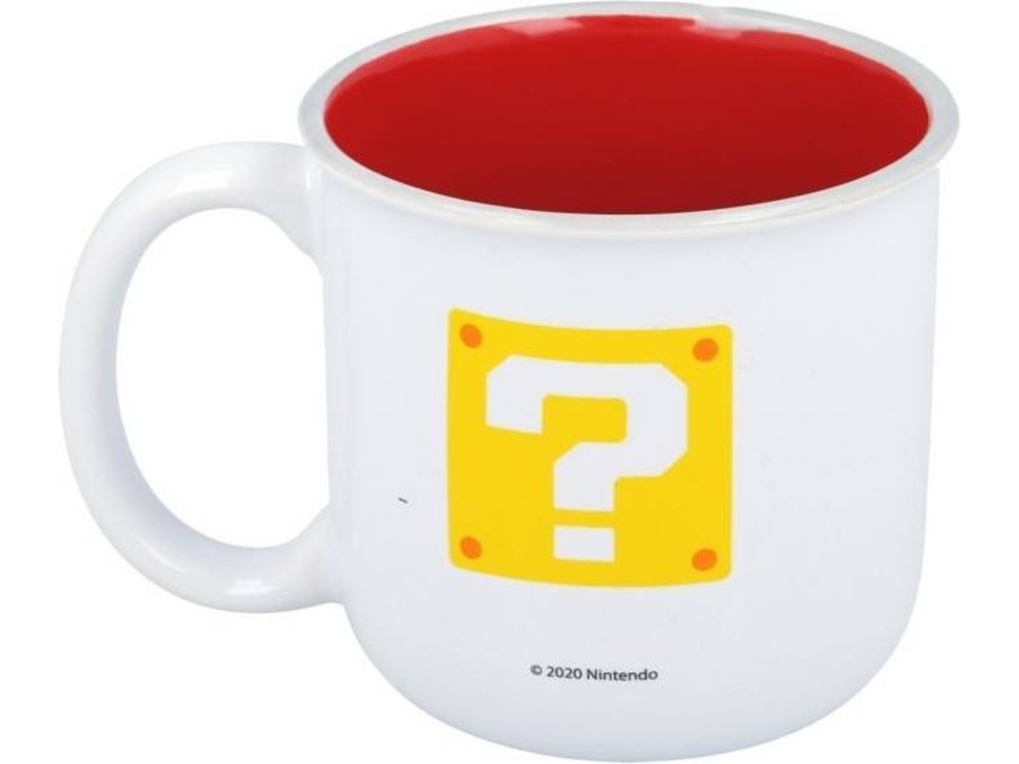 Caneca SUPER MARIO BROS Branco (400 ml)