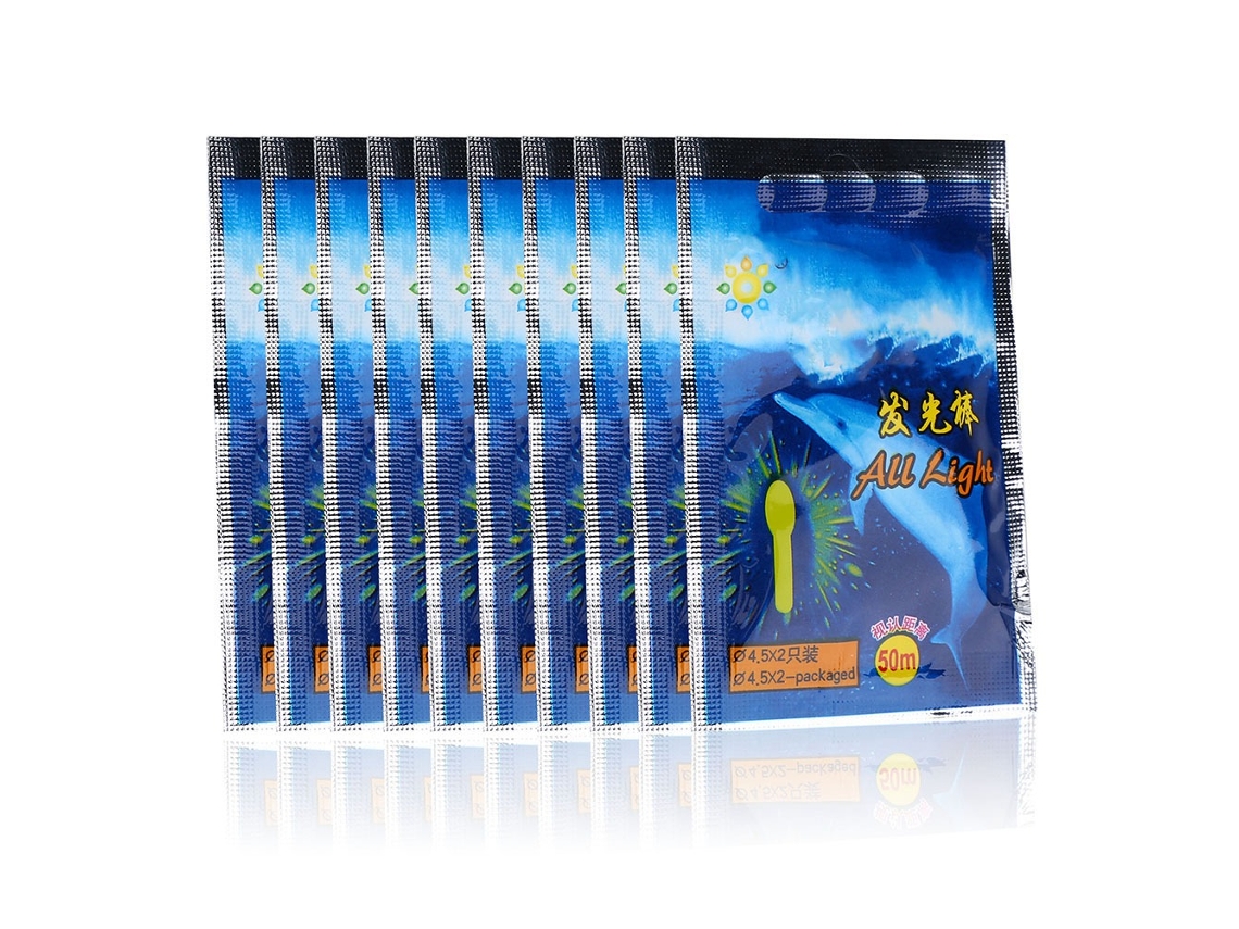 Varetas Fluorescentes Para Pesca Noturna Oushen 10 Pacotes