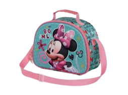 Lancheira KARACTERMANIA Minnie Mouse Big Smile 3D Azul