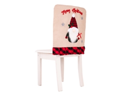 Laxiscreed Chapeu De Natal Xadrez Com Bordado Vermelho E Preto Para Decoração Festiva
