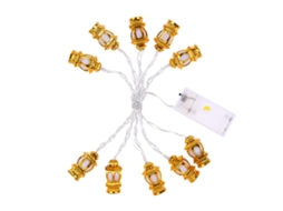 Laxiscreed Fita De Luz Led Quente Dourado De 1.5m Para Decoração E Ambientes Aconchegantes
