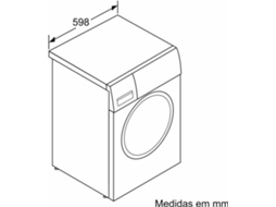 Máquina de Lavar Roupa SIEMENS WG44G2A0EP (9 kg - 1400 rpm - Branco)