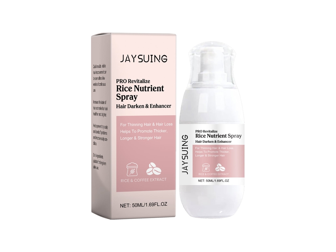 Spray Capilar Jaysuing Arroz Hidrata, Nutre e Prolonga o Brilho no Cabelo Diário LAXISCREED