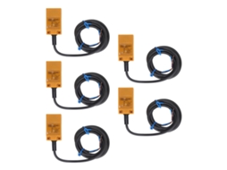 Conjunto de 5 sensores de proximidade Npn normalmente aberto para deteção 10‑30v Dc | S/MARCA