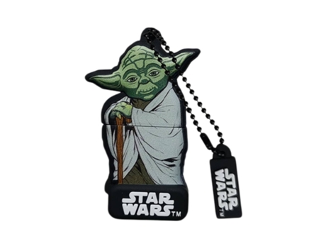 Porta Chaves Usb 3.2 Yoda 32gb Verde Wondee