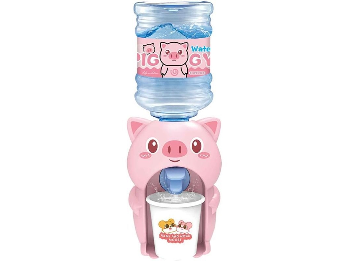 Yuru bebedouro Mini Infantil Adorable Porco Rosa Brincadeira Bebida Divertida para Crianças 2025