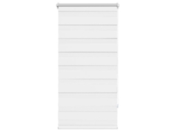 Maison Exclusive - Cortina Zebra 80,9x150 Cm, Largura Do Tecido 76,7 Cm, Branca