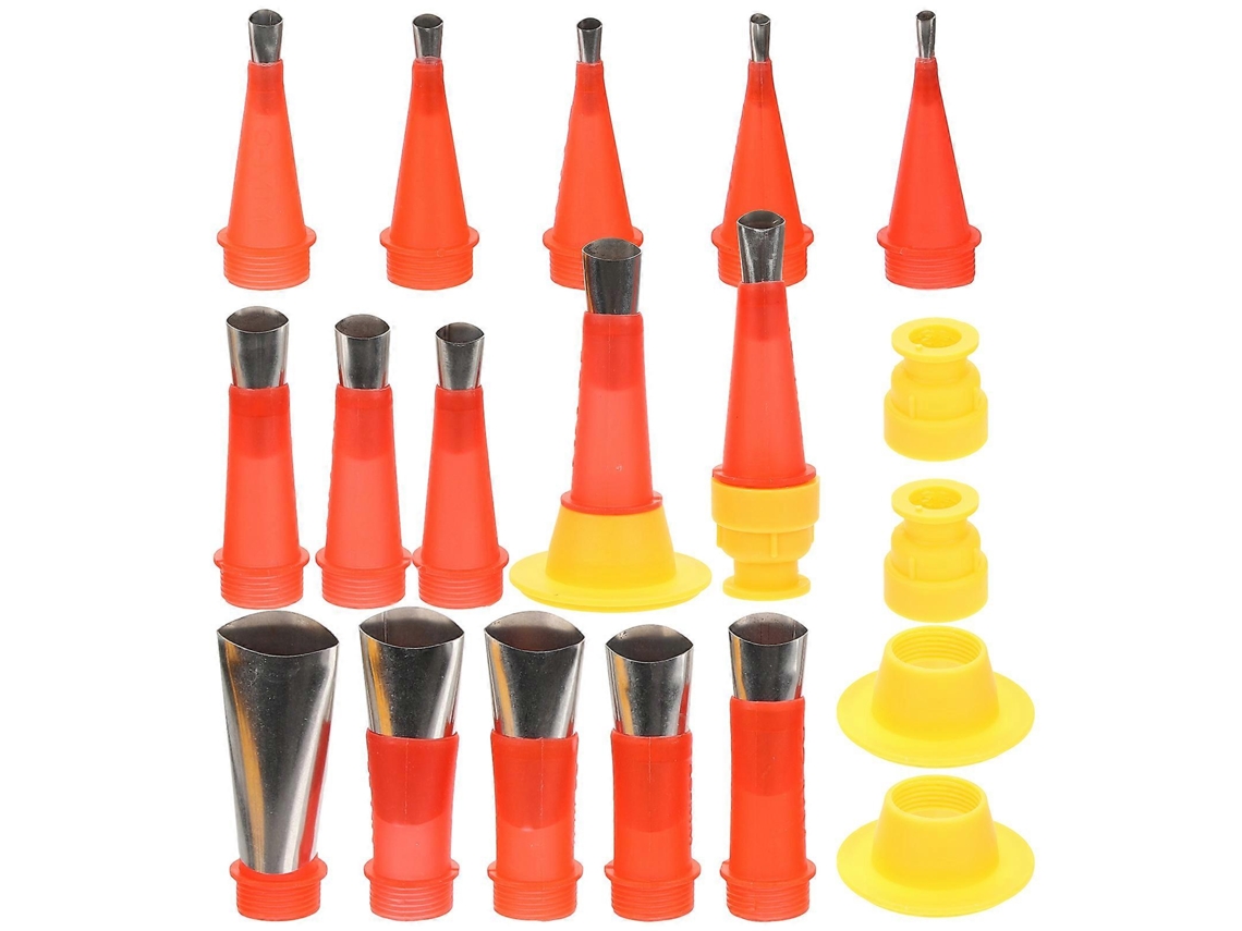 Conjunto de Ferramentas de Silicone com Ponta de Aço Inoxidável | S/MARCA