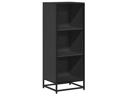 Estante 40x35x107,5 Cm Contraplacado Preto MAISON EXCLUSIVE