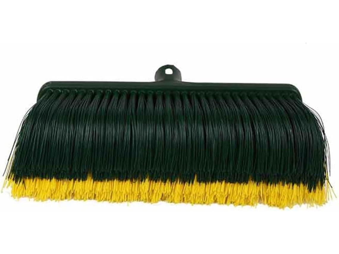 Faura Escova Para Relva Artificial 30 Cm Amarelo E Verde
