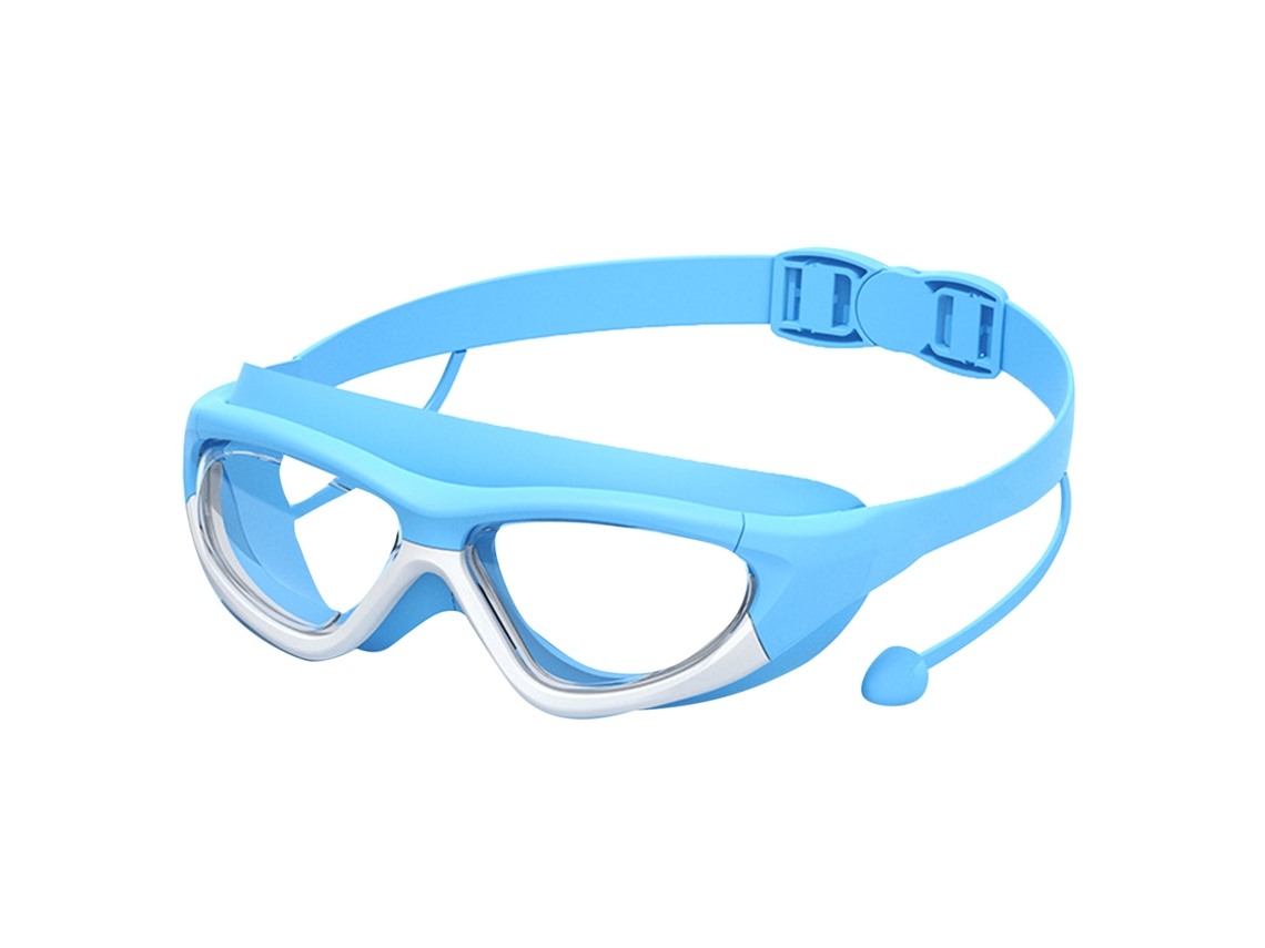 Óculos de Natação AQUAFORGE infantis, antiembaçante, profissionais, à prova d'água, visão nítida, azul
