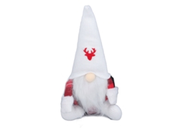 Muñeco Gnome de Natal com Traje Vermelho e Preto | S/MARCA
