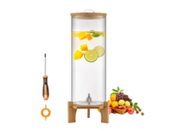 Dispenser De Bebidas 13 L Para Festas Com Suporte 205 X 205 X 637 Mm Vevor