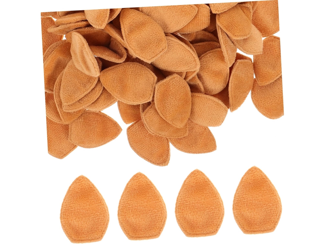 100 Peças De Orelhas De Fada Decorativas Para Cabelo, Acessórios Com Orelhas De Veado, Pequenas Decorações.