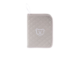 Porta Documentos Cinza Happy Bear