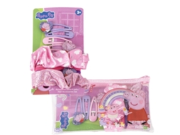 Acessórios Para O Cabelo Peppa Pig Cor De Rosa 10 Peças