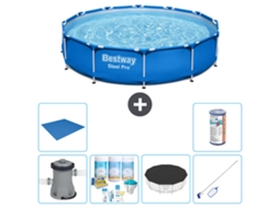 Bestway Piscina Bestway Steel Pro Redonda - 366x76 Cm - 7-peças S21595