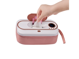 Aquecedor De Lenços Umedecidos Para Bebê (recarregável Por Usb, Controle De Temperatura Inteligente)