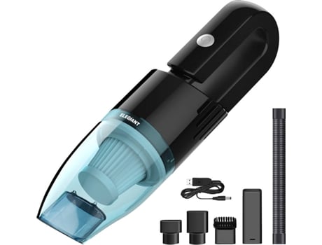 Mini Aspirador ELEGIANT EGH-VC2 (Autonomia 35 min - Preto)