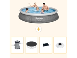 Bestway Piscina Bestway Fast Set Redonda - 396x84 Cm - 5-peças S328