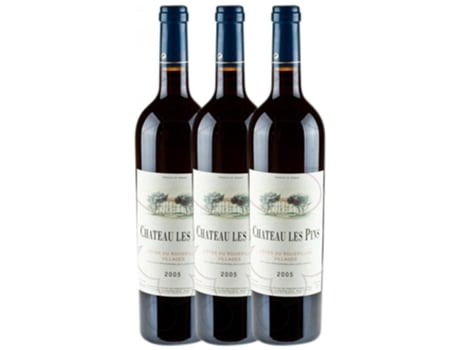 Vinho Tinto VIGNOBLES DOM BRIAL Vignobles Dom Brial Château Les Pins Côtes Du Roussillon (0.75 L - 3 unidades)