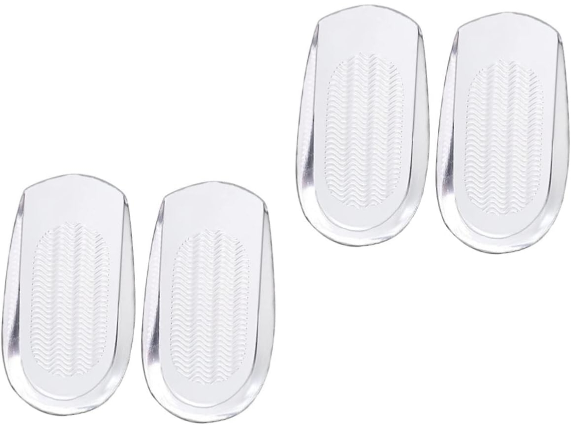 2 Pares De Palmilhas Calcanhar Para Alívio Da Dor, Ideais Para Calçados De Uso Diário