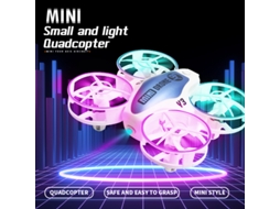 Mini Ufo Drone com Luz Led Modelo: Y3 Duração Da Bateria: 6 Min Laranja