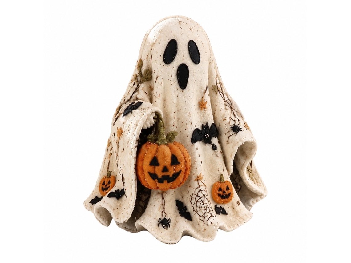 Kit De Costura E Patchwork (abóbora Fantasma)