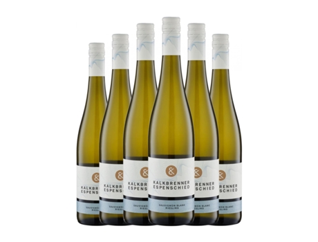 Vinho branco KALKBRENNER & ESPENSCHIED Sauvignon Blanc & Riesling Rheinhessen (0.75 L - 6 Unidades)