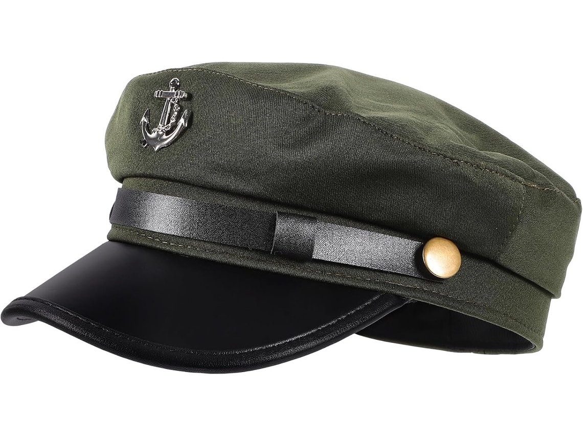 Chapéu De Capitão Confortável E Resistente Para Festas E Apresentações De Cosplay - Tamanho Único.