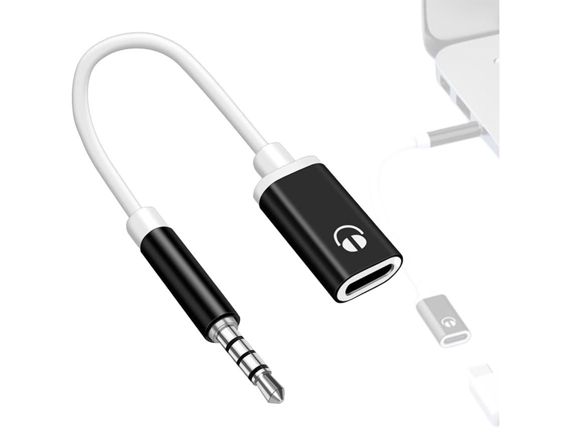 Adaptador Conversor De Conector Usb-c Macho Para Conector De Fone