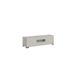 Suporte para TV com 3 portas, 130x40x40 cm, Cor Cashmere Reflection.