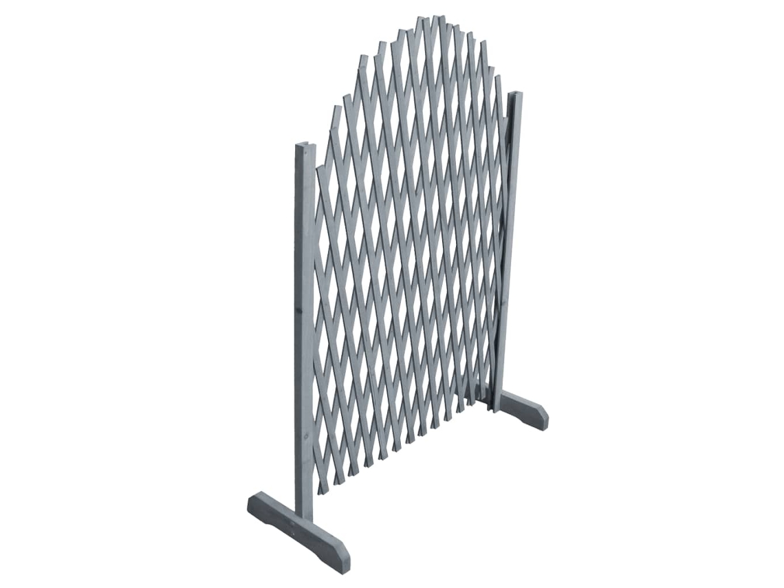 Trellis Fence, Trellis Fences Vidaxl Cinzeto Madeira (n/a)