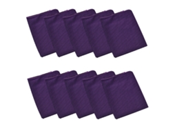 Conjunto de Toalha NEVEANCE Refrescantes Pescoço Macias Respiratórias Poliéster Roxo - 2pcs (30x90cm)