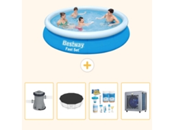 Bestway Piscina Bestway Fast Set Redonda - 366x76 Cm - 5-peças S264
