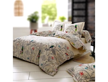 Fronha de Almofada 65X65 Cm Algodão Amazonia Cru LINNEA