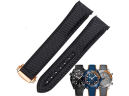 Pulseira Silicone Nylon Relógio Planet Ocean GOKOCO