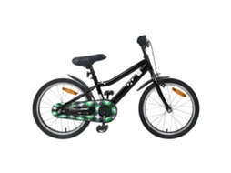 Vidaxl Bicicleta Infantil 18 Polegadas Para 5-7 Anos Preto