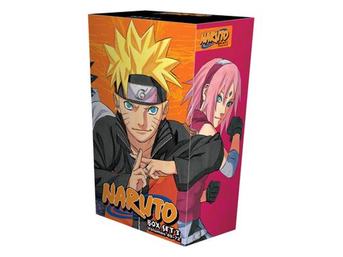 Livro Naruto Box Set 3 de Masashi Kishimoto (Inglês)
