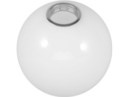 Vidro Redondo Branco Para Lâmpada E27, Acessório De Iluminação Para Transmissão De Luz, Para Luminárias.