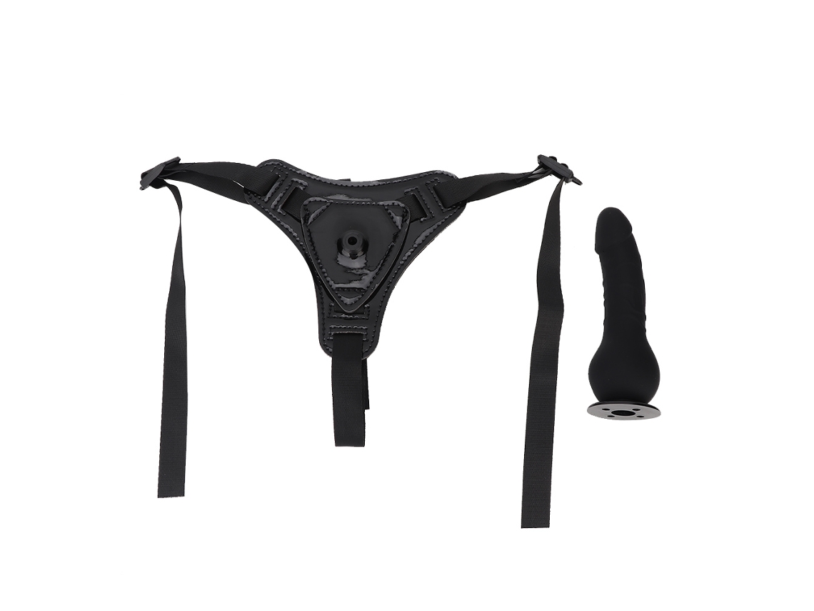 Cinta Erótica Removível Com Dildo Realista
