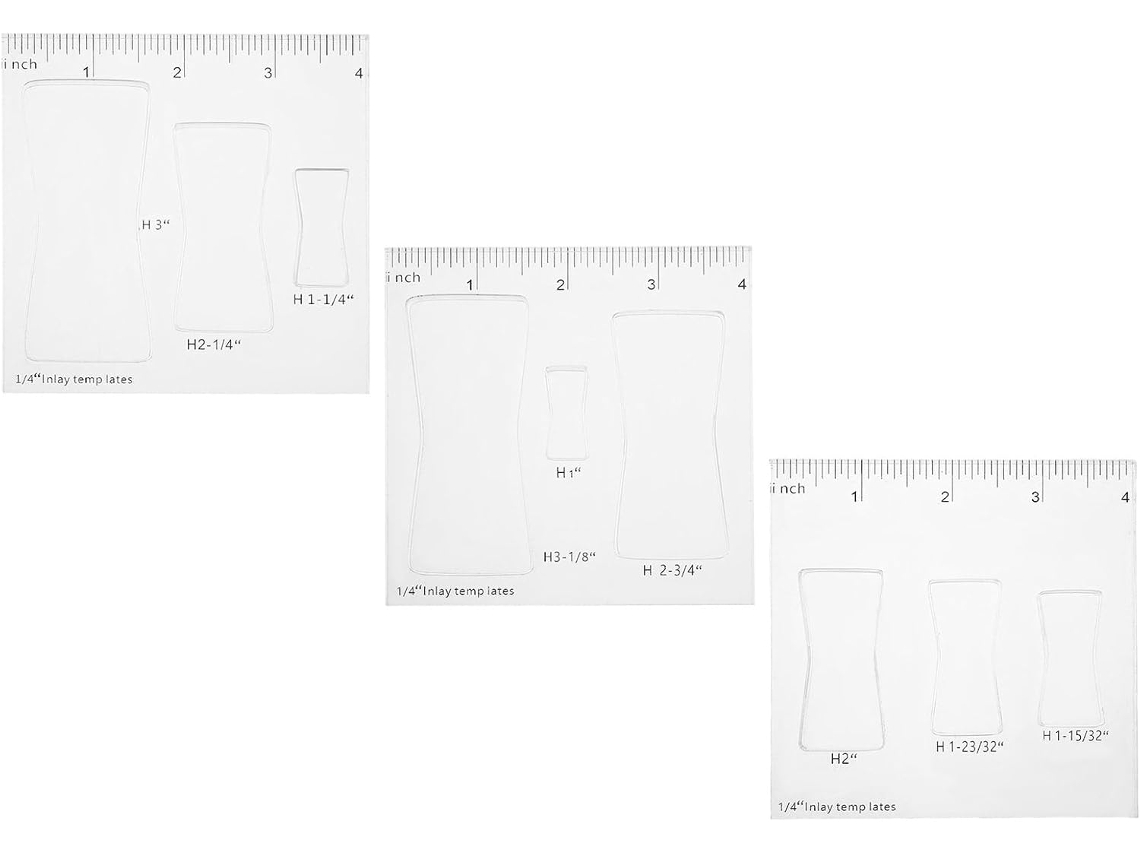 Kit de Gabarito para Tupia em Acrílico GOKOCO