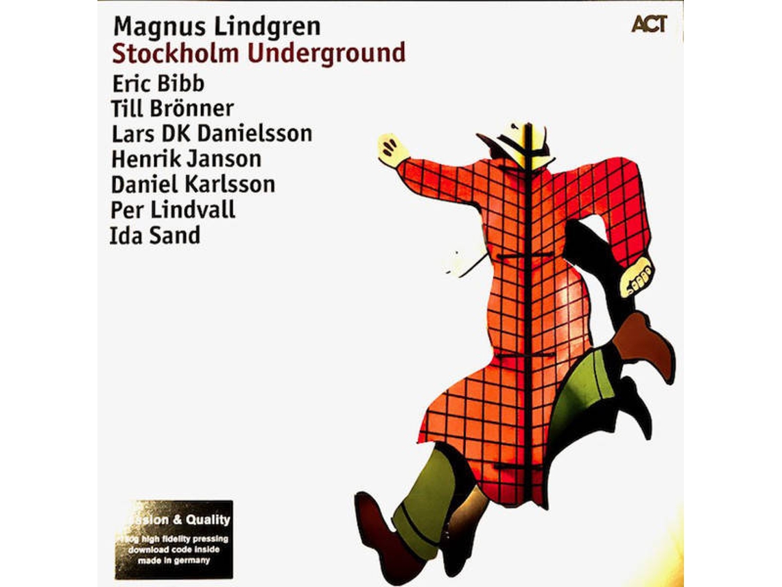Vinil LP Magnus Lindgren - Stockholm Undergound