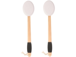 Lurelia Pack De 2 Escovas Esponja De Banho Para Costas E Corpo, Esponja Suave, Cabo Longo E Pega Ergonómica