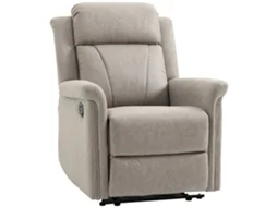 Poltrona reclinável PRIME KANG 135° com poggiapiedi, poggiatesta, braccioli, 78x96x102 cm, Grigio
