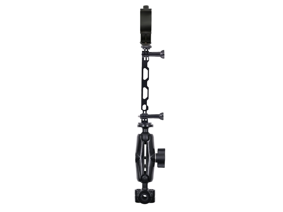 Lurelia Suporte De Guiador Para Bicicleta E Motociclo, Para Câmara De Ação, Em Abs