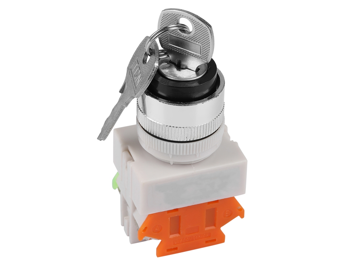 Interruptor Rotativo de 2 Chaves 22mm