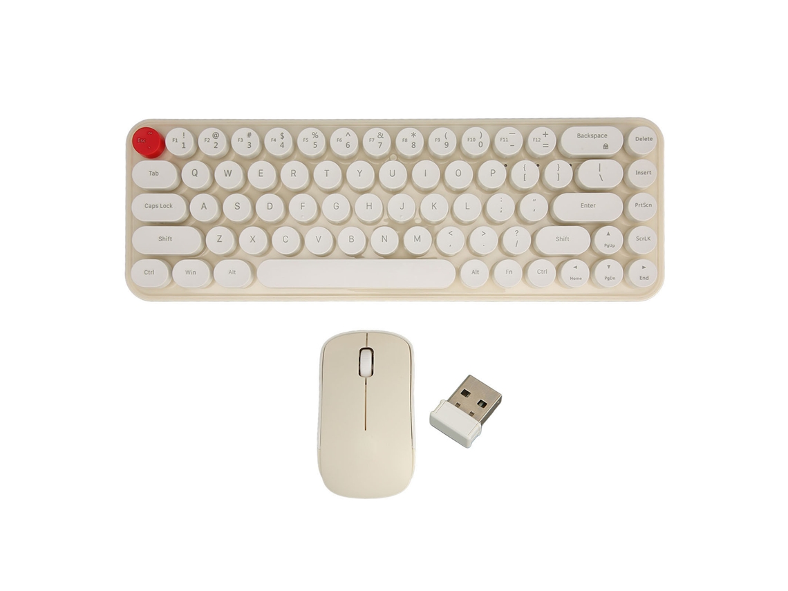 Conjunto Teclado e Mouse Sem Fio LAXISCREED