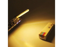Luz Noturna Led Usb Com 8 Leds Brancos Quentes/brancos, Portátil,
