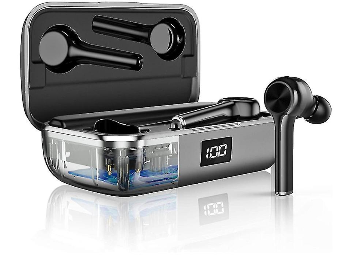 Auriculares Sem Fio Dágua Yizhood Bluetooth Com Cancelamento De Ruído Preto
